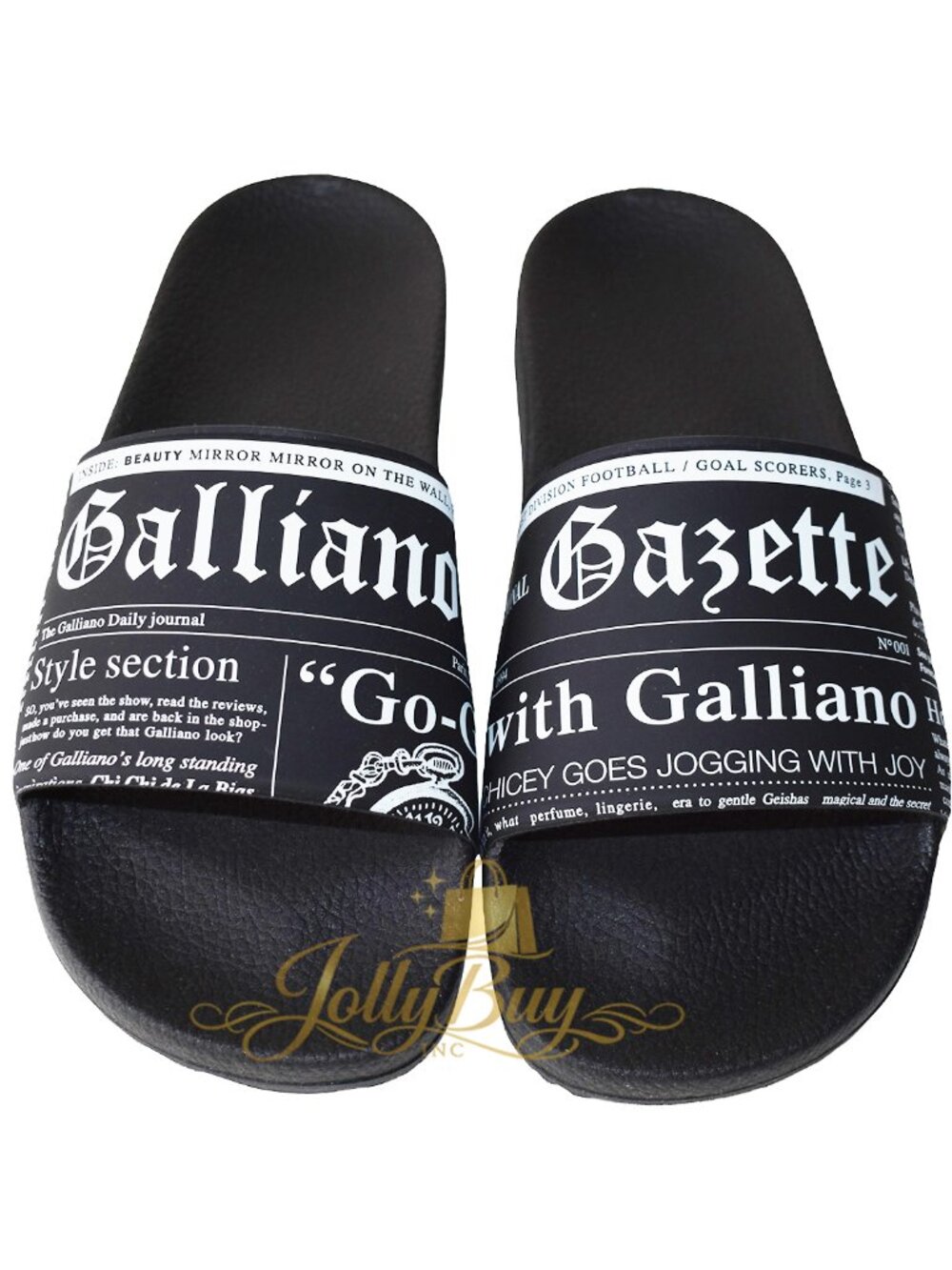 John Galliano Paris Women’s Sea Sandals Gazette Nero Size 9/ 40 (IT) - Picture 2 of 7